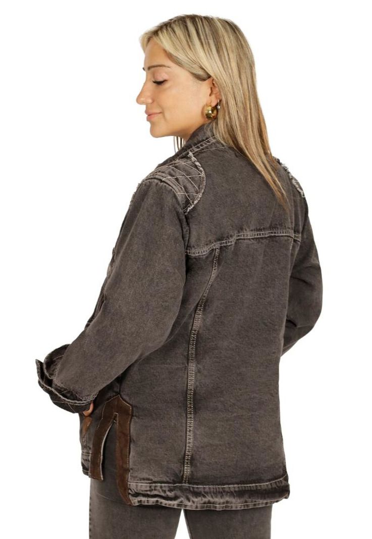 Chaqueta Aguamarina II Negro Divino Jeans-1