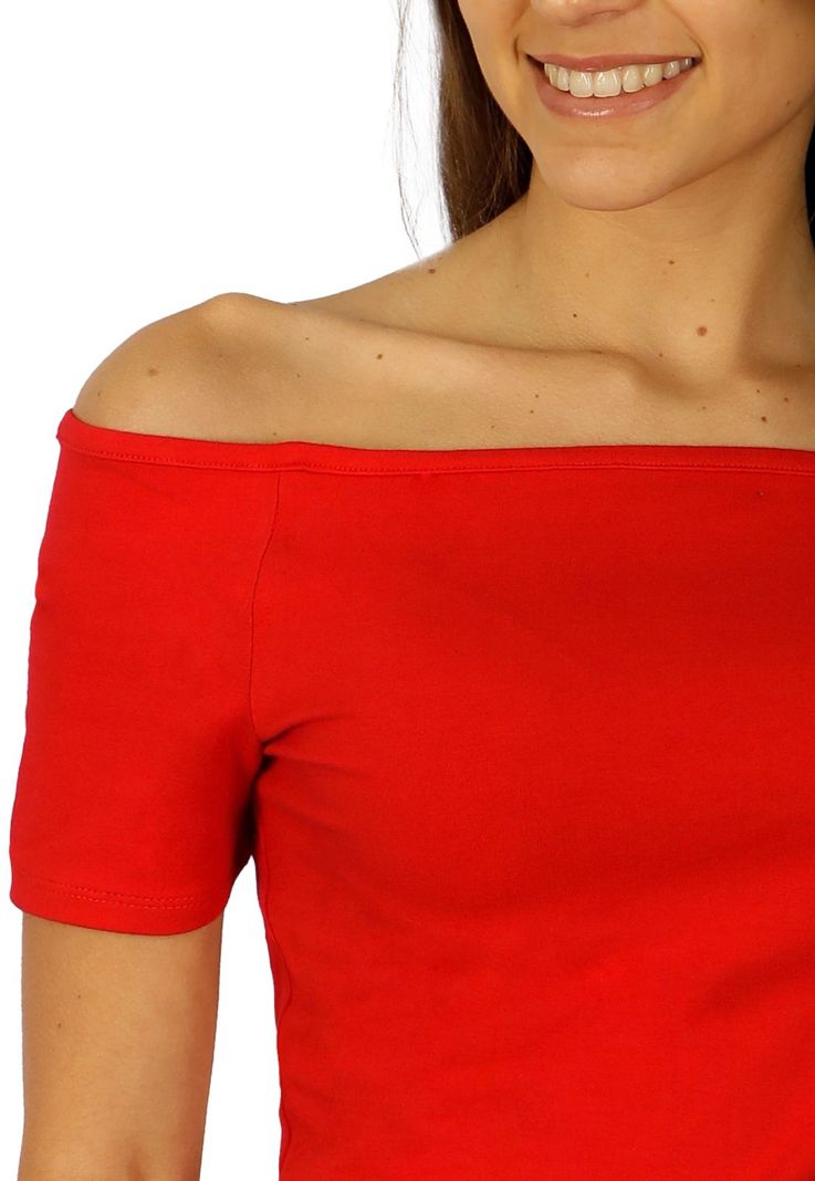 Polera Sara III Roja Divino Jeans-2