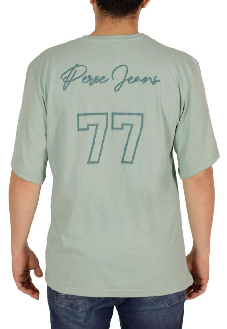 Polera Cooper III Verde Menta Oversize Peroé-2