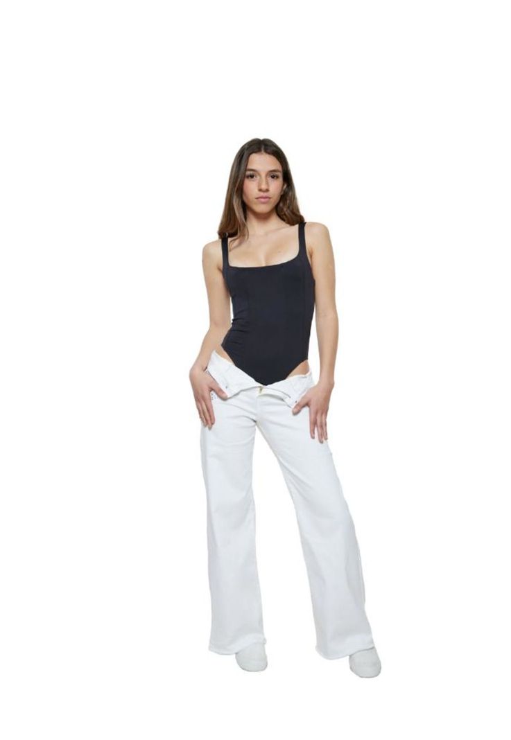 Body Rin I Negro Divino Jeans-0