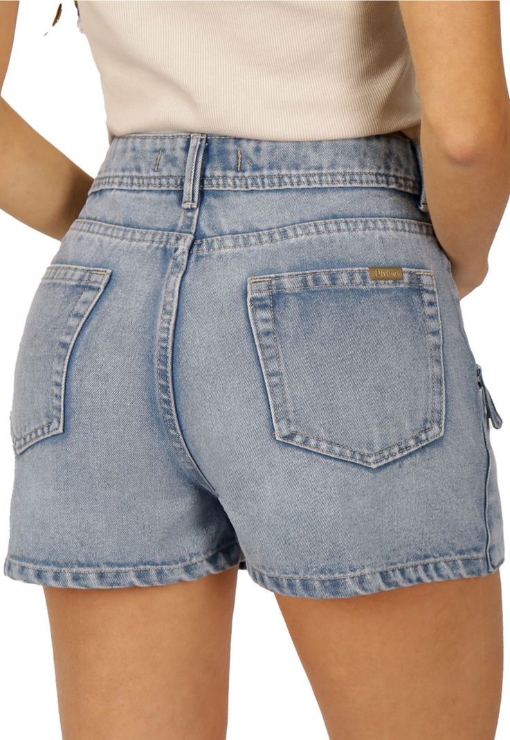 Short Avril II Celeste Divino Jeans-3