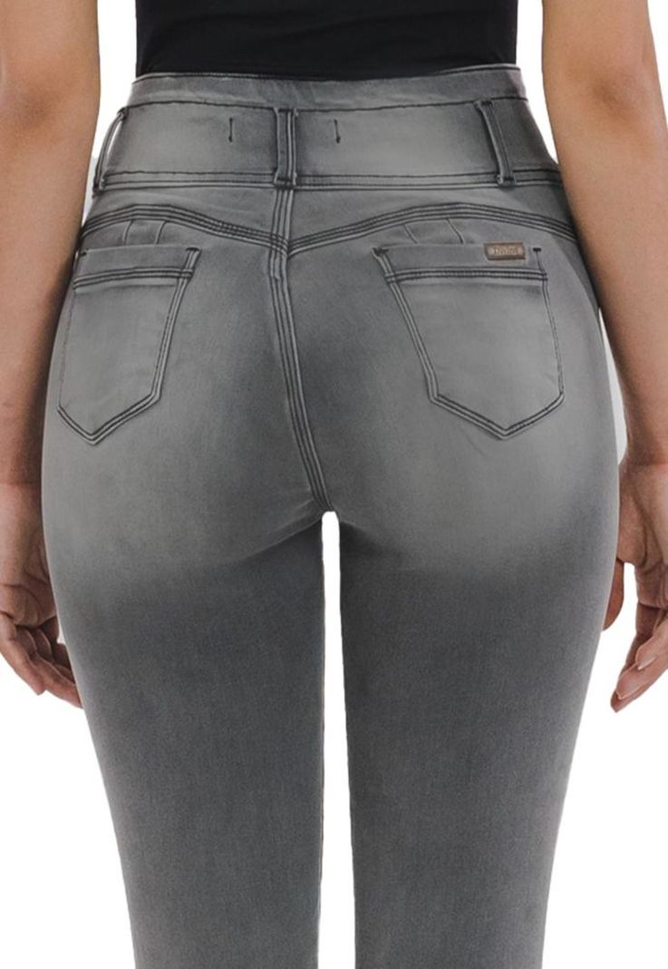 Jeans Divino Madonna V gris-2