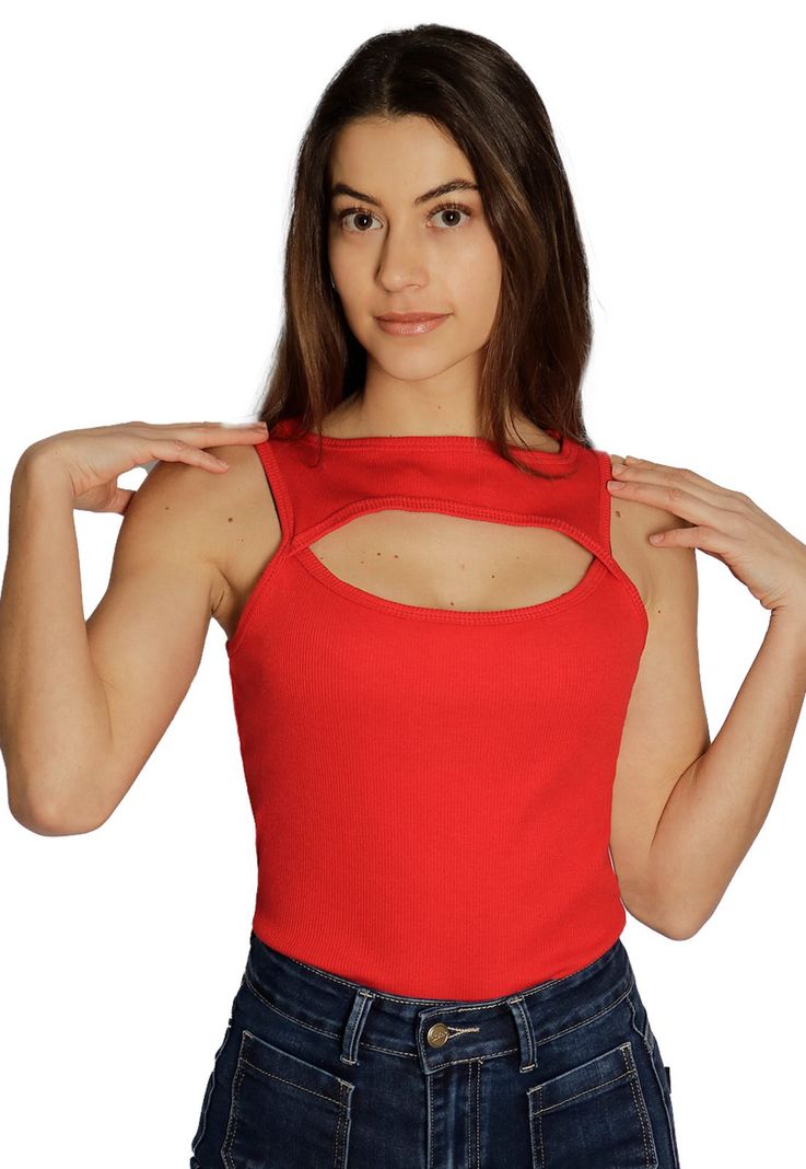 Polera Moscova III Roja Divino Jeans-0