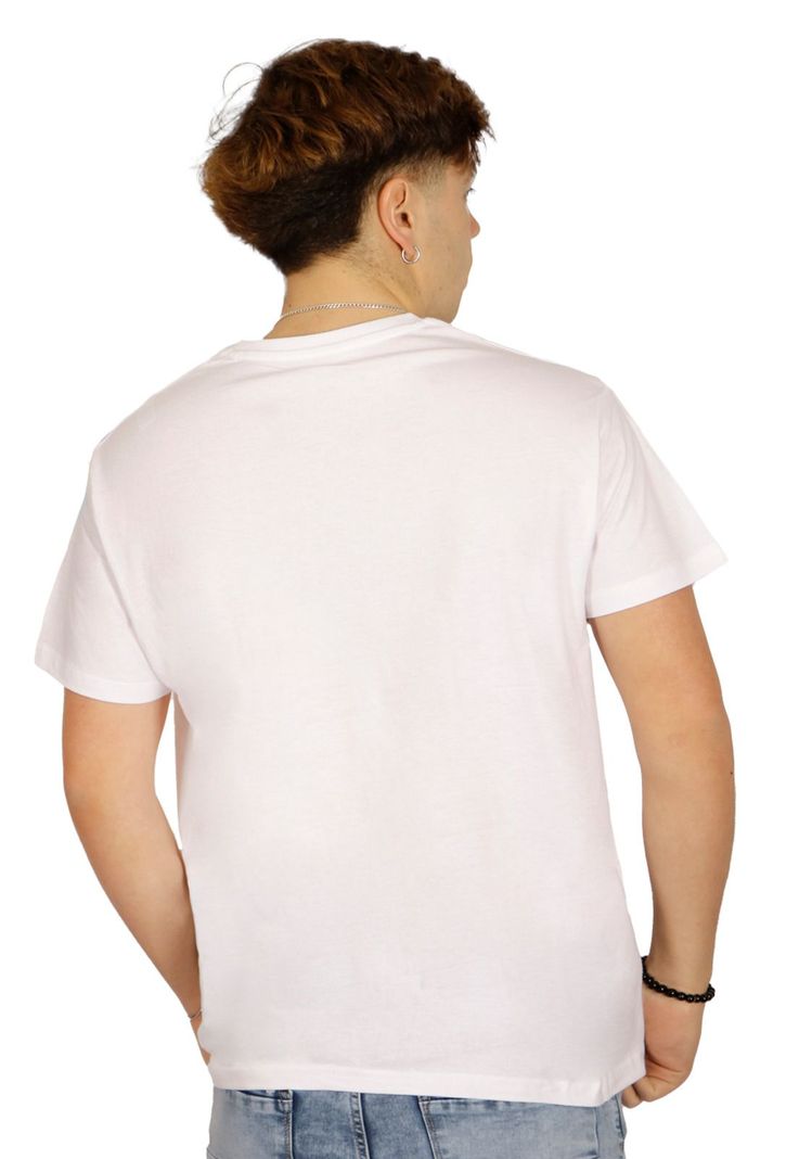 Polera Messi I Cuello V Blanca Peroé-1