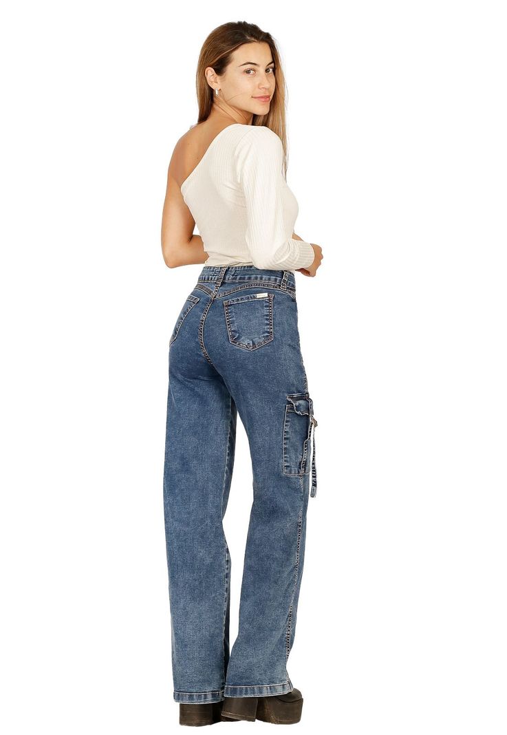 Jeans Amanda I Azul Divino Jeans-1