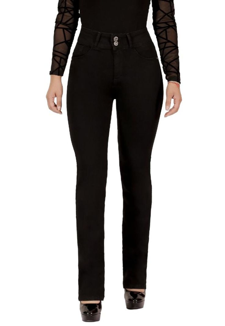 Jeans Divino Jade II negro-0