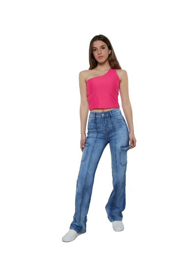 Polera Michigan III Fucsia Divino Jeans-0