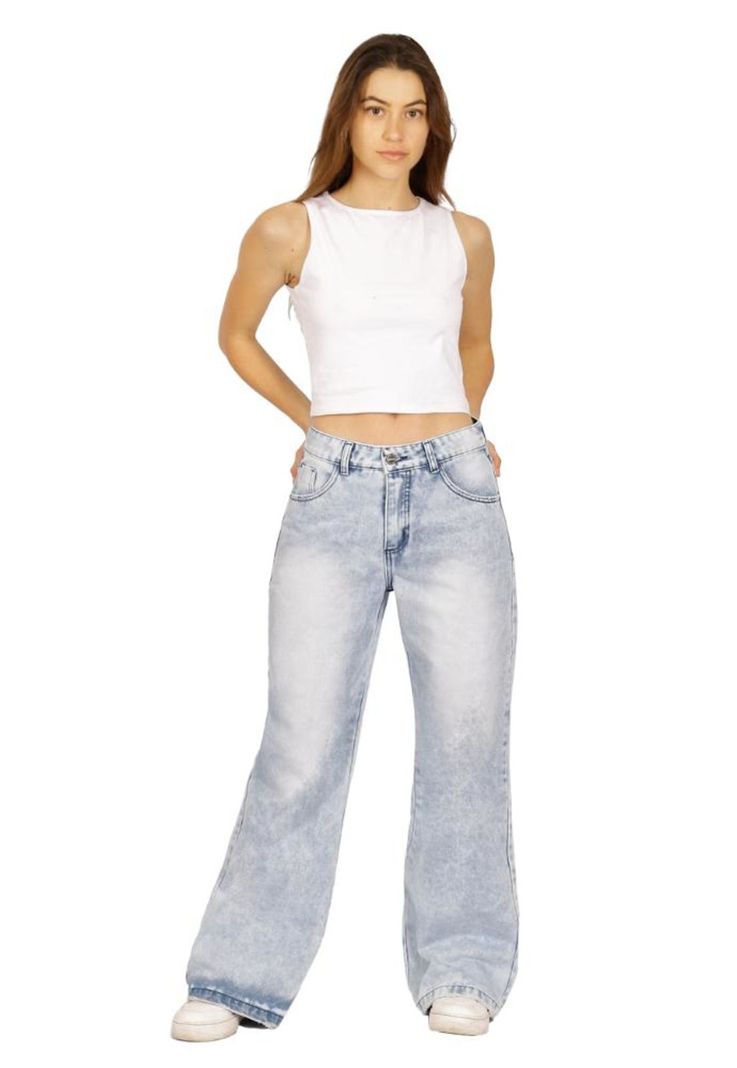 Jeans Bianca II Celeste Divino Jeans-0
