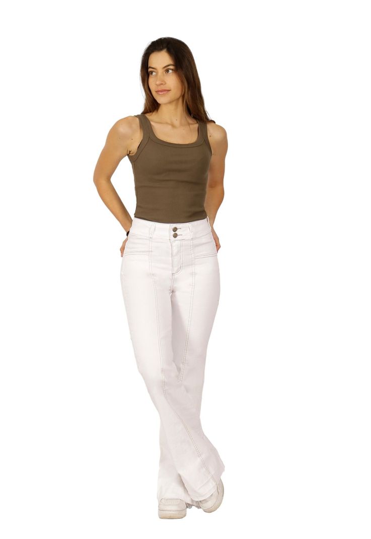 Jeans Amy IV Blanco Divino Jeans-0