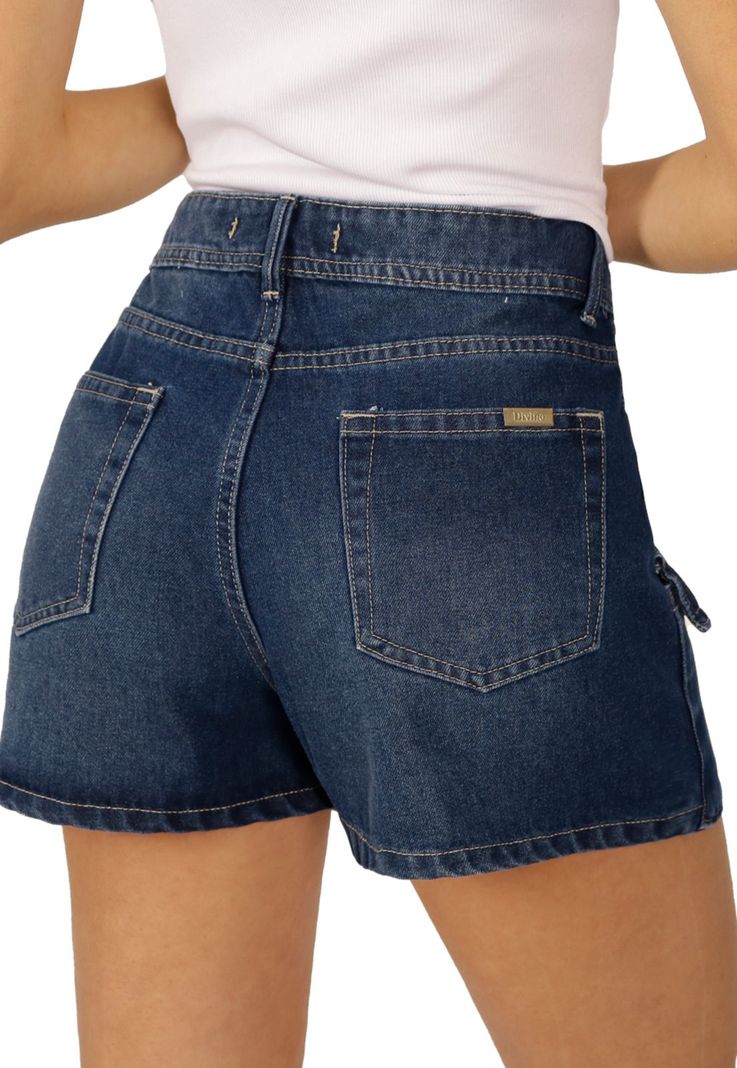 Short Avril I Azul Divino Jeans-3