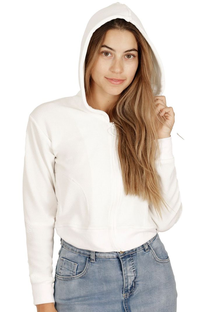 Polerón Aurora II Blanco Divino Jeans-0