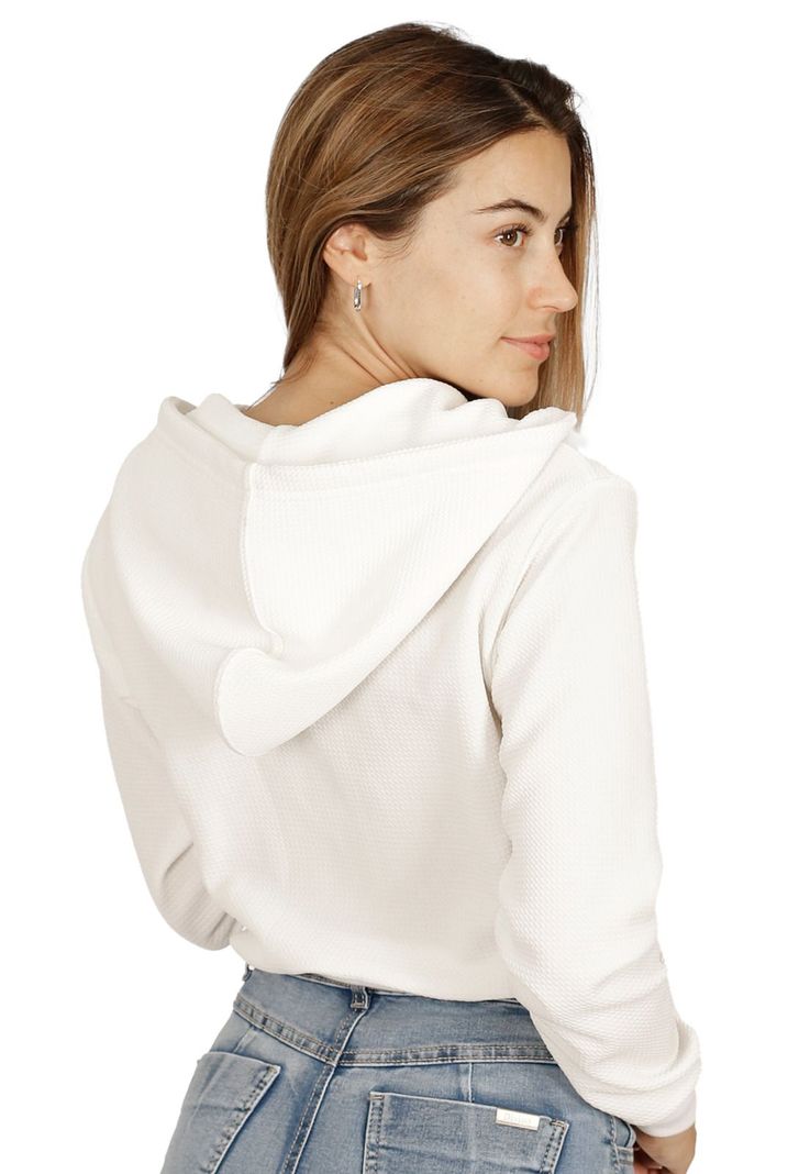 Polerón Aurora II Blanco Divino Jeans-1