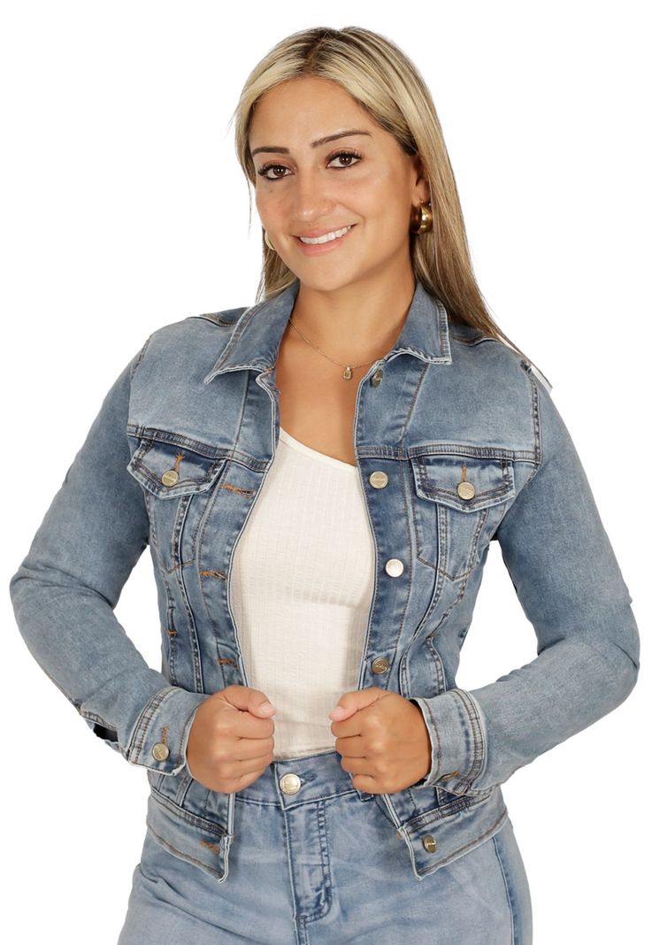 Chaqueta Marisol II Azul Medio Divino Jeans-0