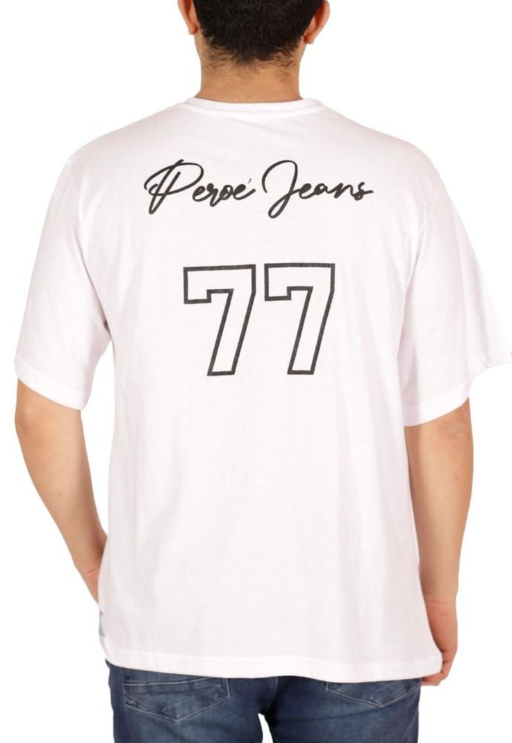 Polera Cooper I Blanca Oversize Peroé-2