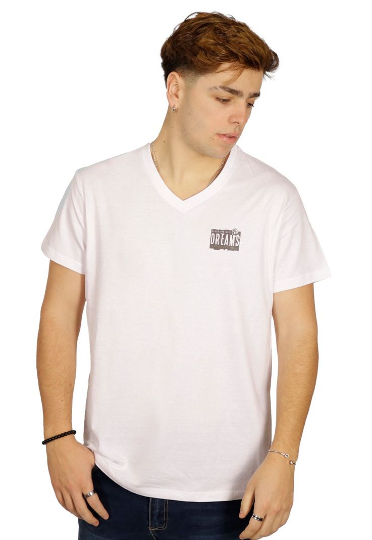 Polera Joao I Cuello V Blanca Peroé-0