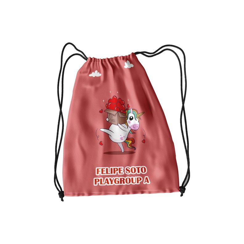  Morral infant Unicornio  30x40 impermeable M208-0