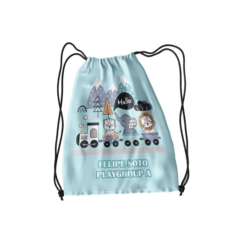  Morral infantil Animal  30x40 impermeable M179-0