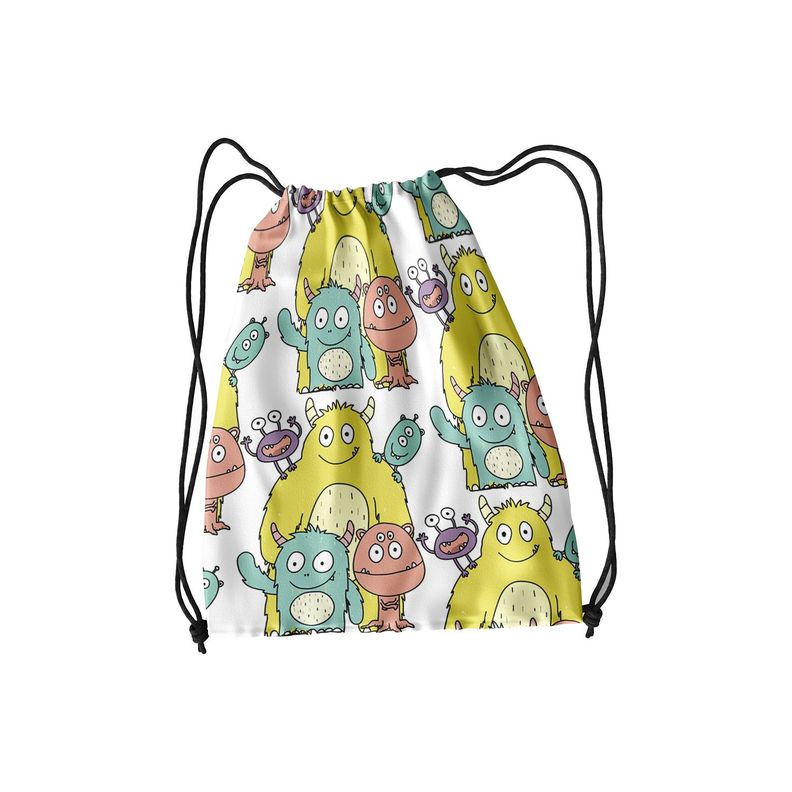  Morral infanti Monstruo  30x40 impermeable M214-1