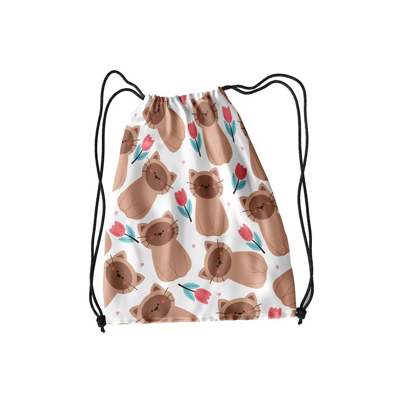  Morral infantil Gatos  30x40 impermeable M217-1