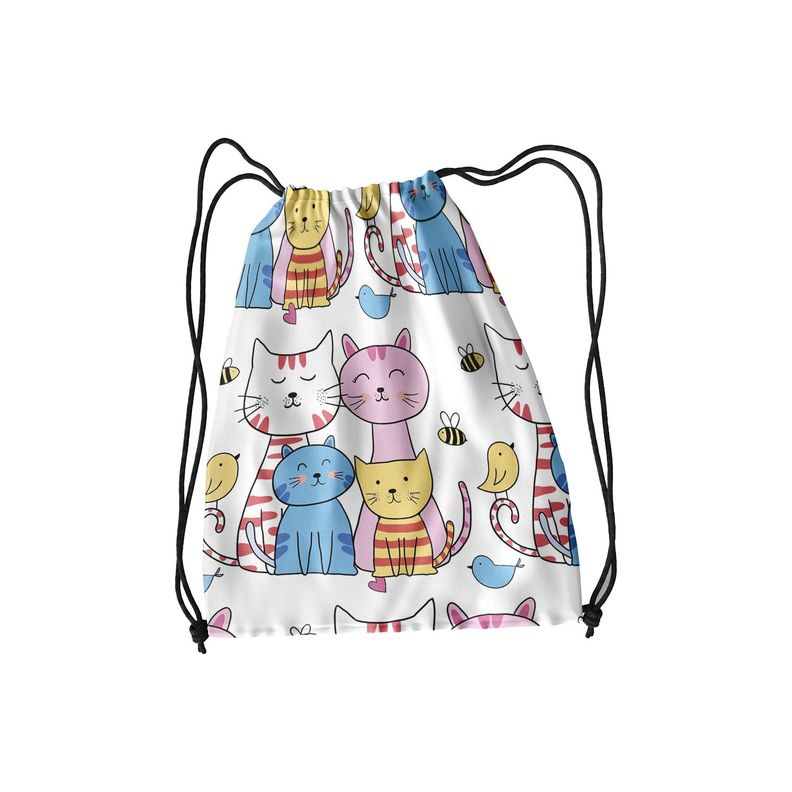  Morral infantil Gatos  30x40 impermeable M215-1