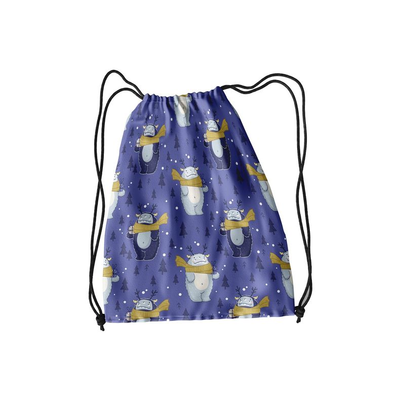  Morral infanti Monstruo  30x40 impermeable M220-1
