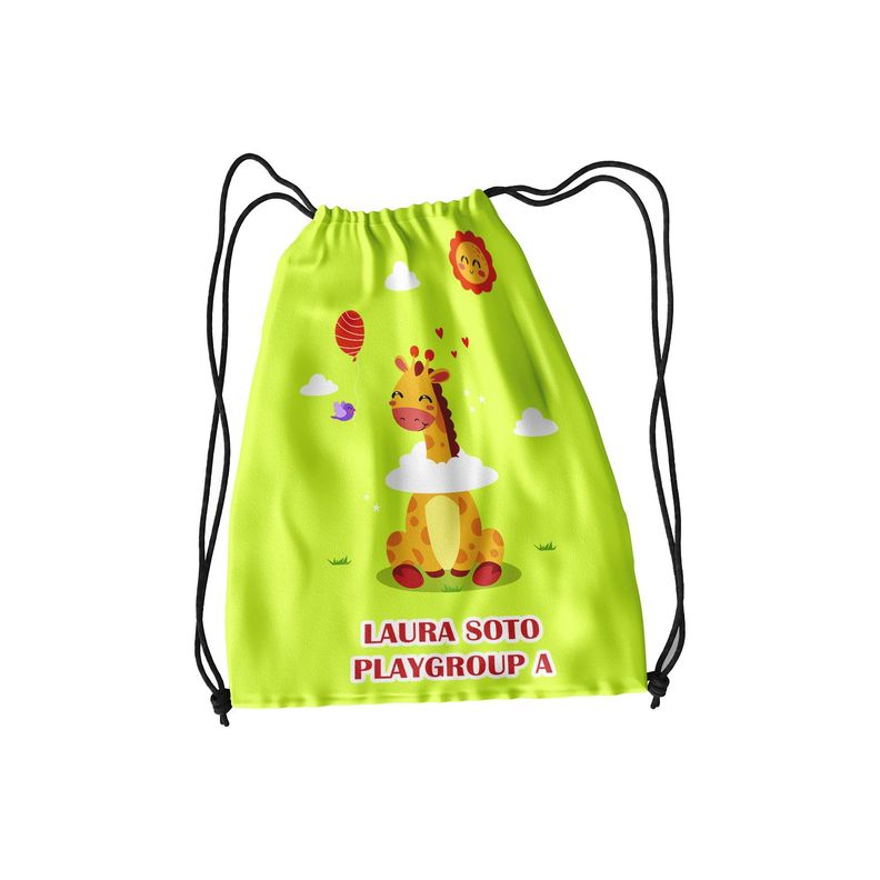  Morral infantil Jirafa  30x40 impermeable M197-0