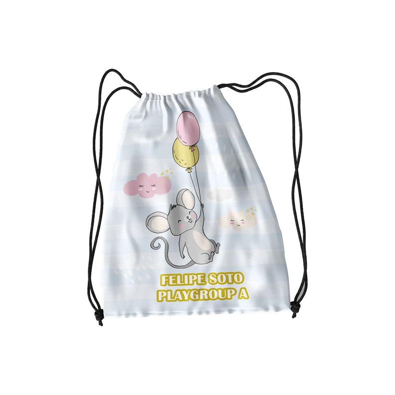  Morral infantil Raton  30x40 impermeable M177-0