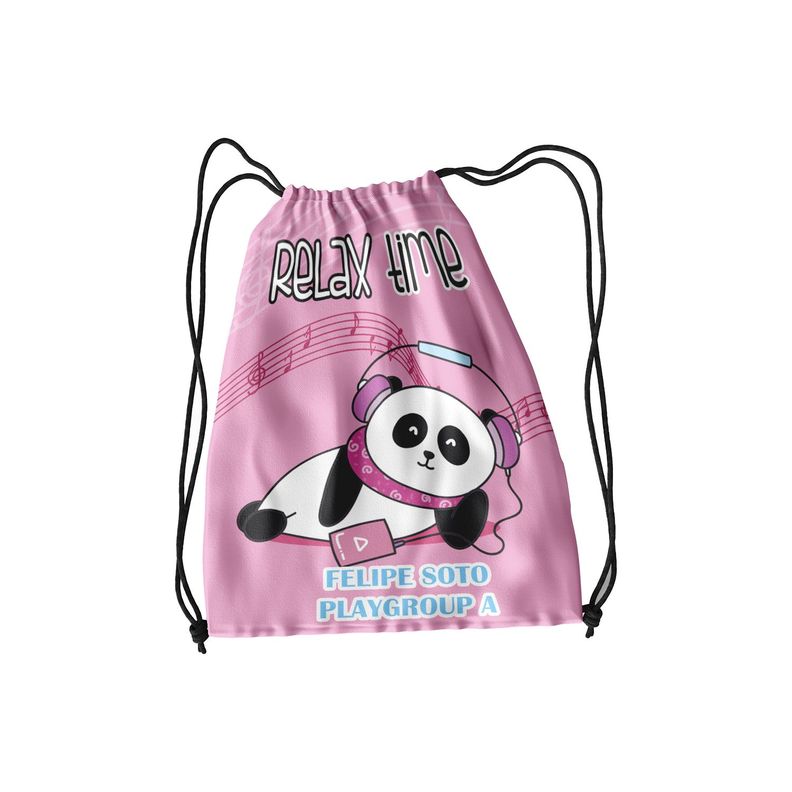  Morral infantil Panda  30x40 impermeable M190-0