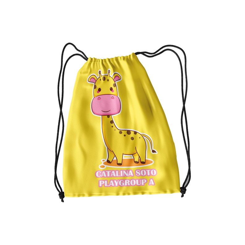  Morral infantil Jirafa  30x40 impermeable M180-0
