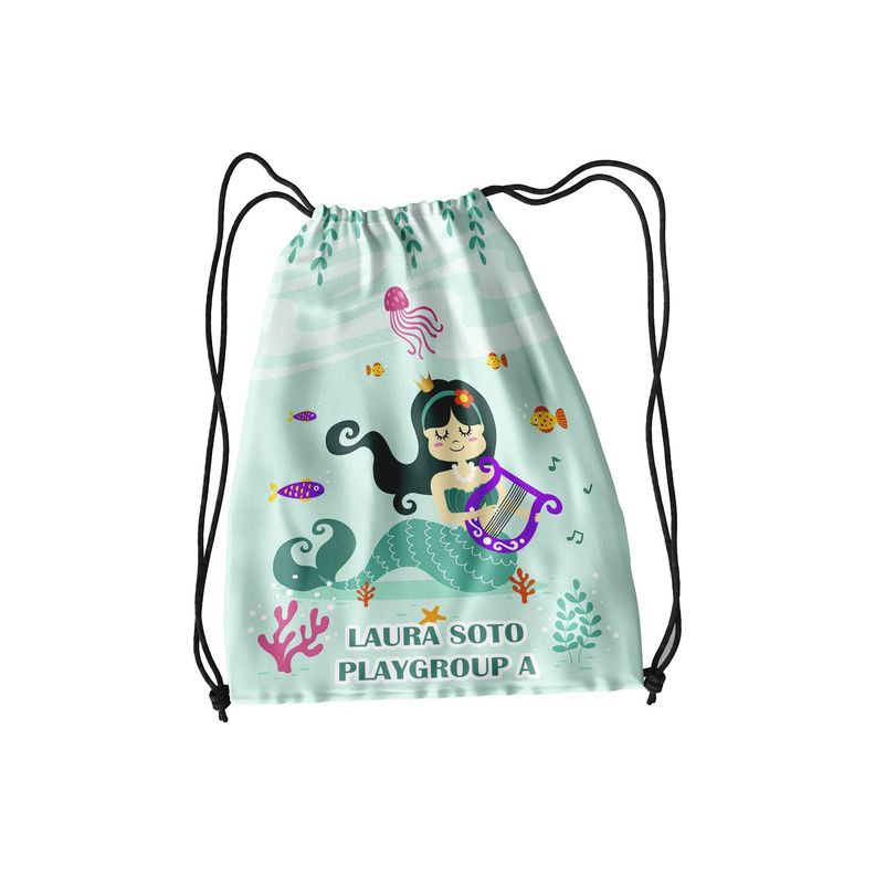  Morral infantil Sirena  30x40 impermeable M200-0