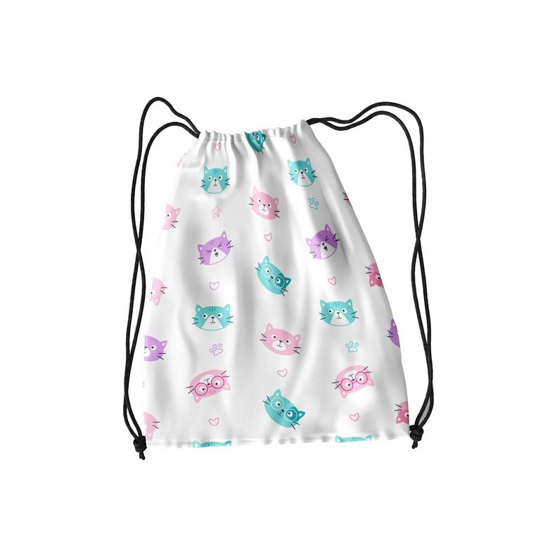  Morral infantil Gatos  30x40 impermeable M174-1