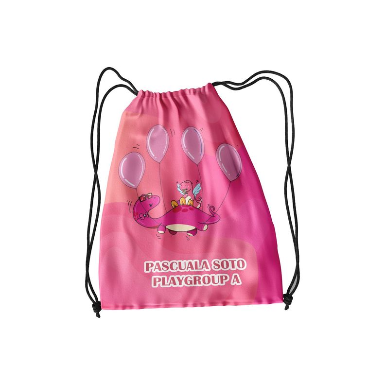  Morral infantil Dinosaurio  30x40 impermeable M188-0