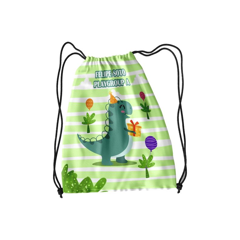  Morral infantil Dinosaurio  30x40 impermeable M178-0