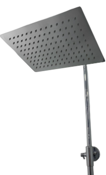 Columna Ducha Rectangular, Monomando y Ducha Teléfono-2