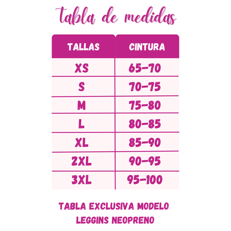 Leggins Deportivo Pretina Alta Neopreno-4