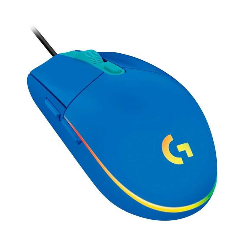 Mouse Gamer USB Logitech G203 Lightsync 6 Botones 8000dpi-2