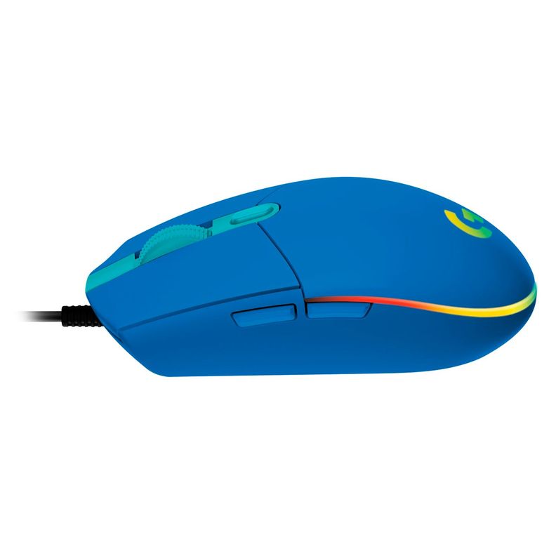 Mouse Gamer USB Logitech G203 Lightsync 6 Botones 8000dpi-3