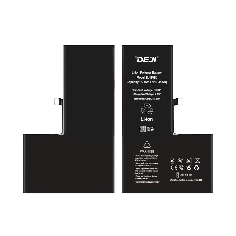 Bateria para Iphone X DEJI IC Original Capacidad 2716mAh-3