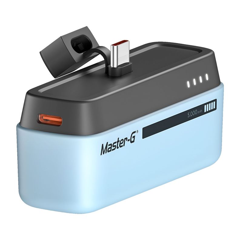 Cargador Portatil Bateria Power Bank Master-G 5.000mAh 20w-0