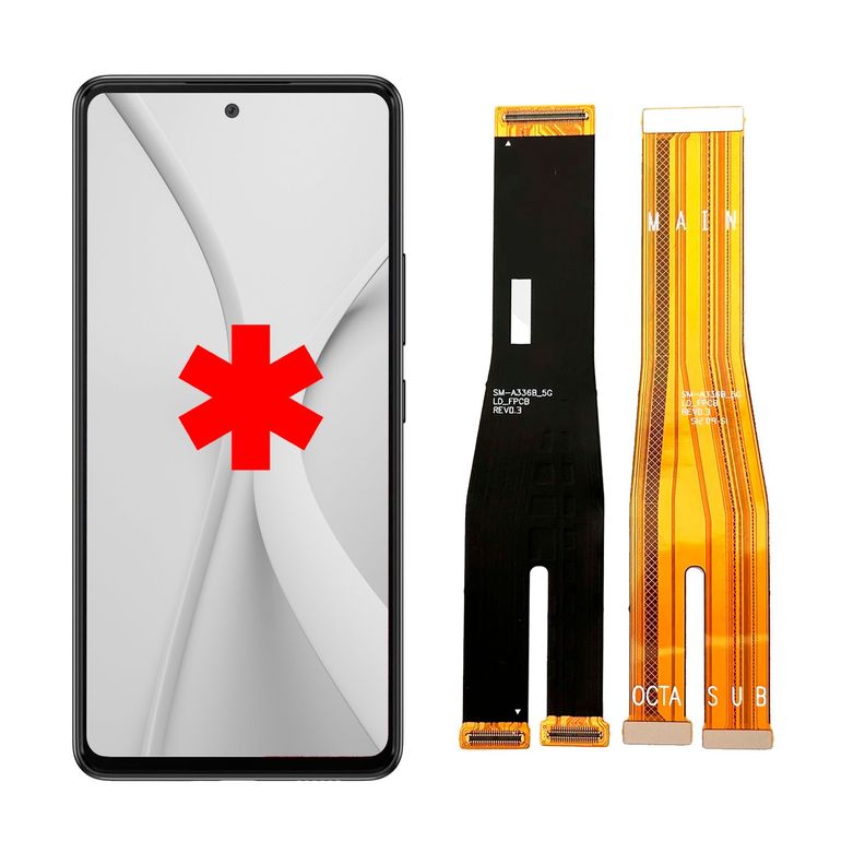 Flex Main Principal Compatible con Samsung Galaxy A33 5G-0