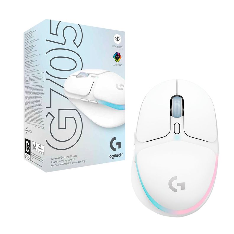 Mouse Gamer Inalambrico Logitech G705 Aurora RGB 8200dpi-0