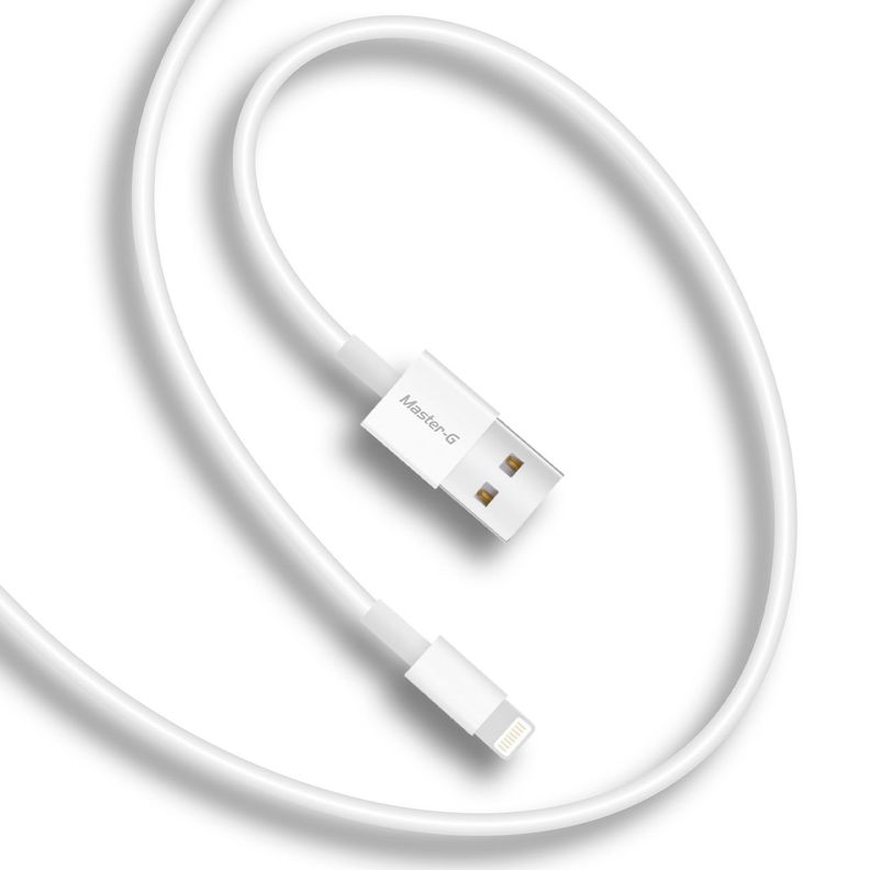 Cable Carga Rápida USB A lightning USB 1m Master G MGCALIG-0