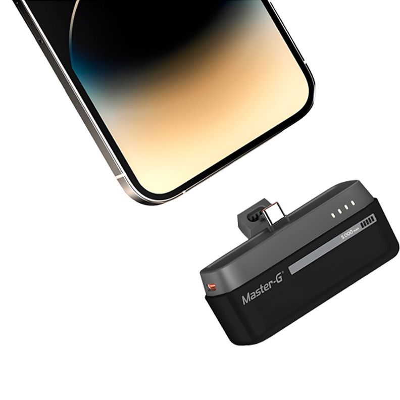 Cargador Portatil Bateria Power Bank Master-G 5.000 mAh 20w-1