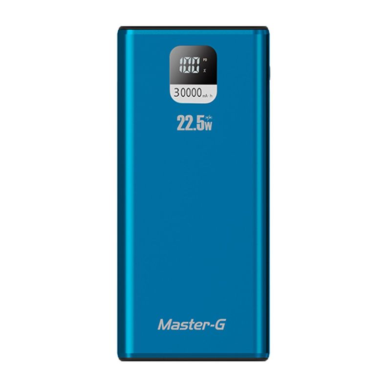 Cargador Portatil Bateria Power Bank Master-G 30000mAh 22.5w-0