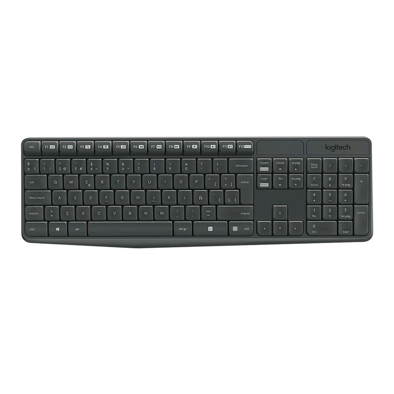 Combo Teclado y Mouse Inalambrico Logitech MK235 USB 1000dpi-2
