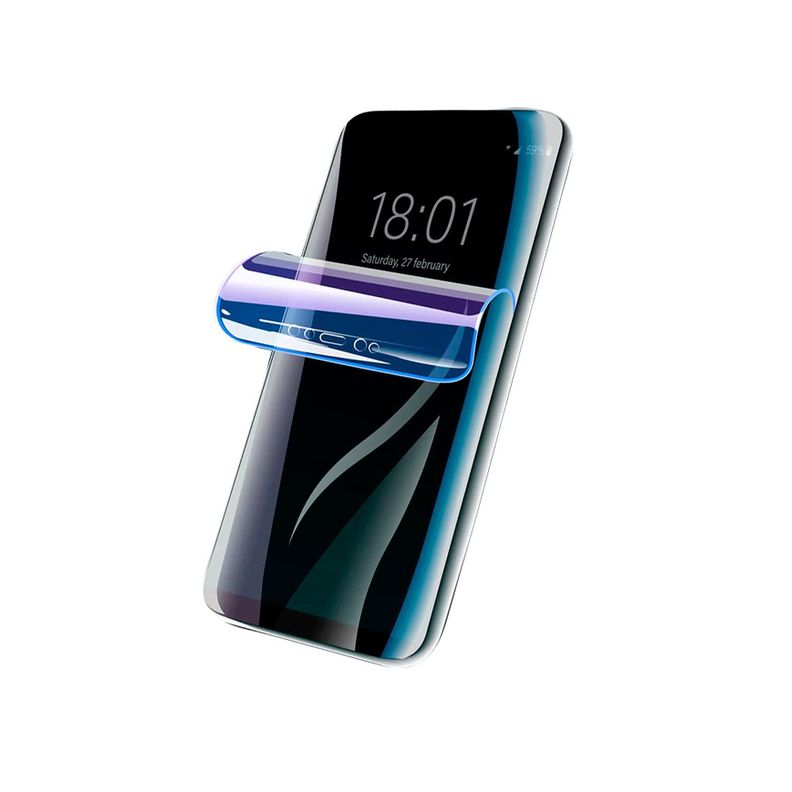 Lamina Hydrogel Filtro Azul Motorola G9 Power Sunshine Transparente