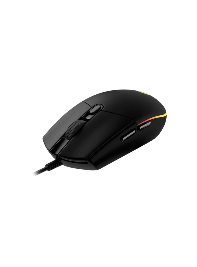 Mouse Gamer Logitech G203 Lightsync USB 2 metros Sensor Hero Negro