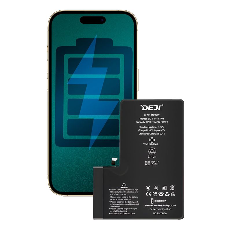 Bateria Compatible con iPhone 14 Pro DEJI IC Cap 3200mAh-0