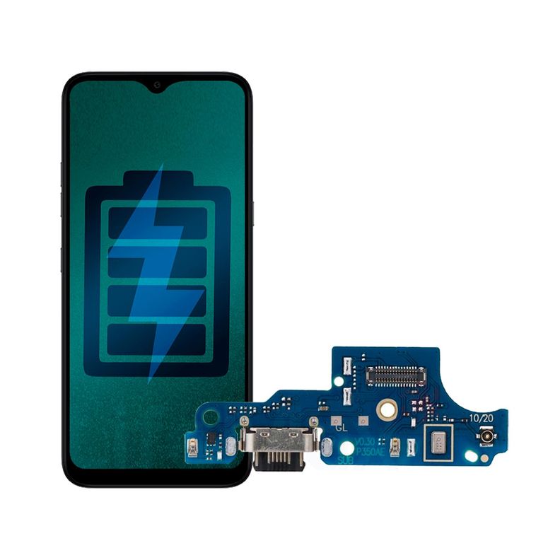 Flex de Carga para Motorola Moto G30 Conector Tipo C-0