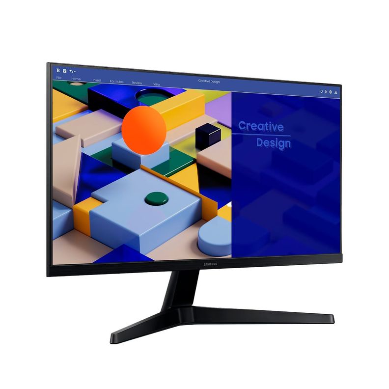 Monitor Plano Samsung 24" FHD LED IPS 75hz 5ms HDMI FreeSync-1